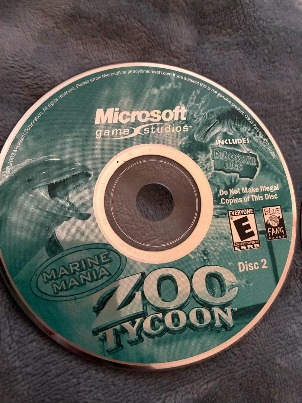 Zoo Tycoon ft. Marine Mania and Dino Digs, Wildlife Tycoon PC Game CDs